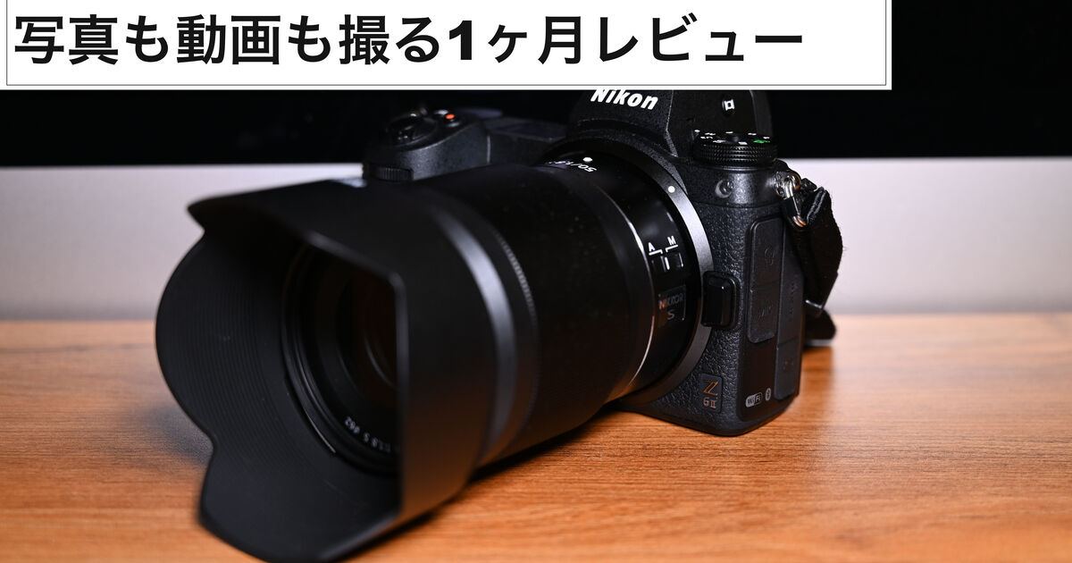 Nikon Z 6IIとNIKKOR Zレンズ】写真も動画も撮る1ヶ月レビュー
