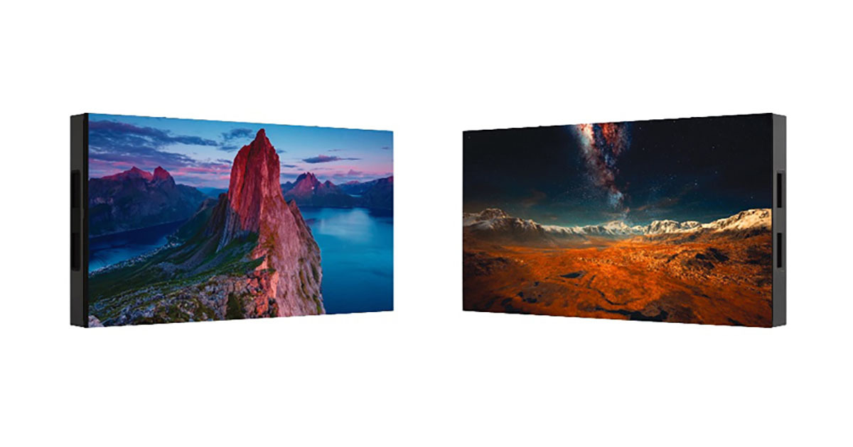 明るく色彩豊かな映像表現と設置性が向上したCrystal LED新シリーズ