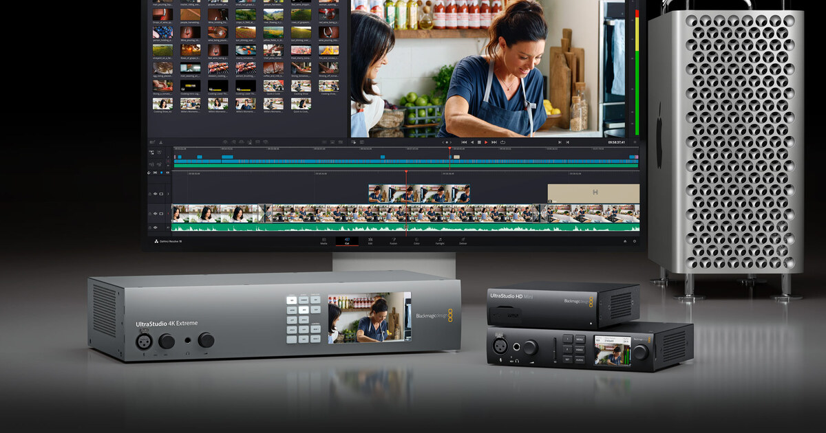 Blackmagic UltraStudio Pro　元箱付 UltraStudioがMacのDesktop Videoで認識されないときに試してみたい