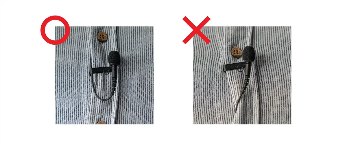 ラベリアマイク ピンマイク の取り付け方 Vook ヴック